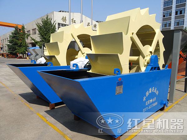 單葉輪式洗砂機(jī)，占地小，處理量小
