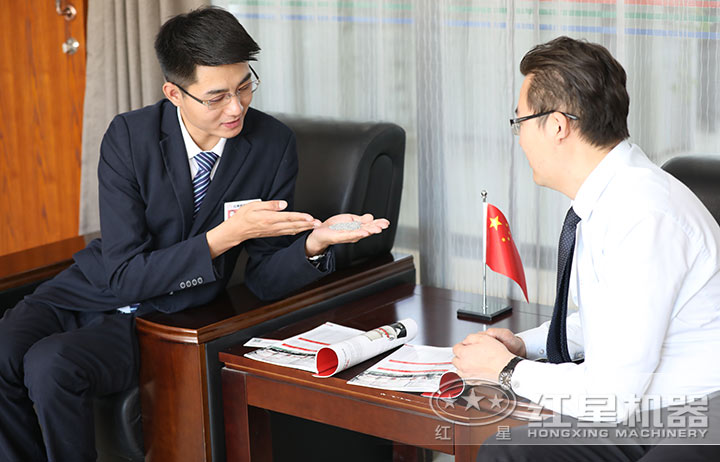 合作共贏，來(lái)廠客戶物料展示
