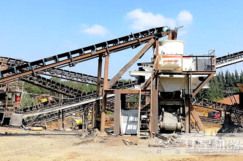 制砂機成品粒型好，成品多用于建筑工程，道路基建