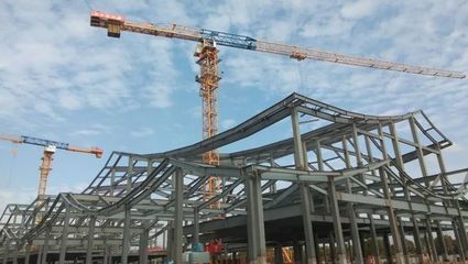 新節(jié)點(diǎn)!浙東運(yùn)河文化園鋼結(jié)構(gòu)工程整體完工,位于紹興市越城區(qū)