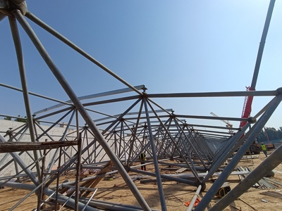 太原市集中供熱陽(yáng)曲熱源廠建筑安裝工程2022年7月11日周報(bào)